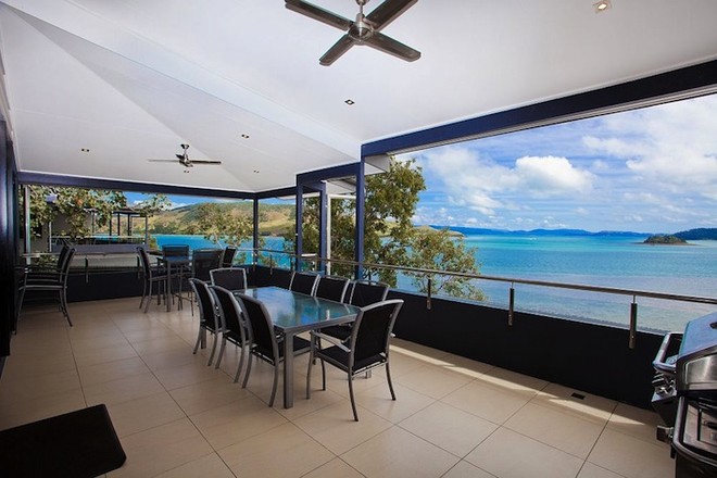 Take in this stunning view at the luxury Edge 4 apartment - Hamilton Island Audi Race Week 2013 © Kristie Kaighin http://www.whitsundayholidays.com.au